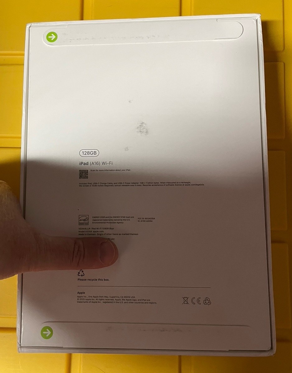 Apple iPad A16 - Wi-Fi - 128GB - Blue ( Genuine / Sealed