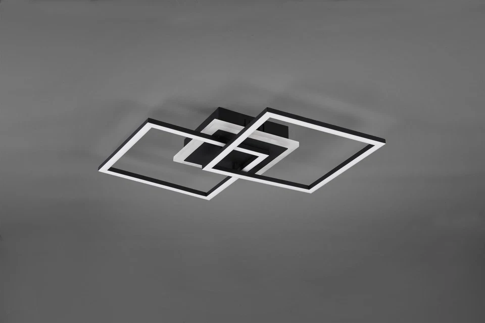 REALITY LED-Deckenleuchte Venida R62793132 schwarz, 25 W, 3000 lm, 3000 K - Bild 2 von 3