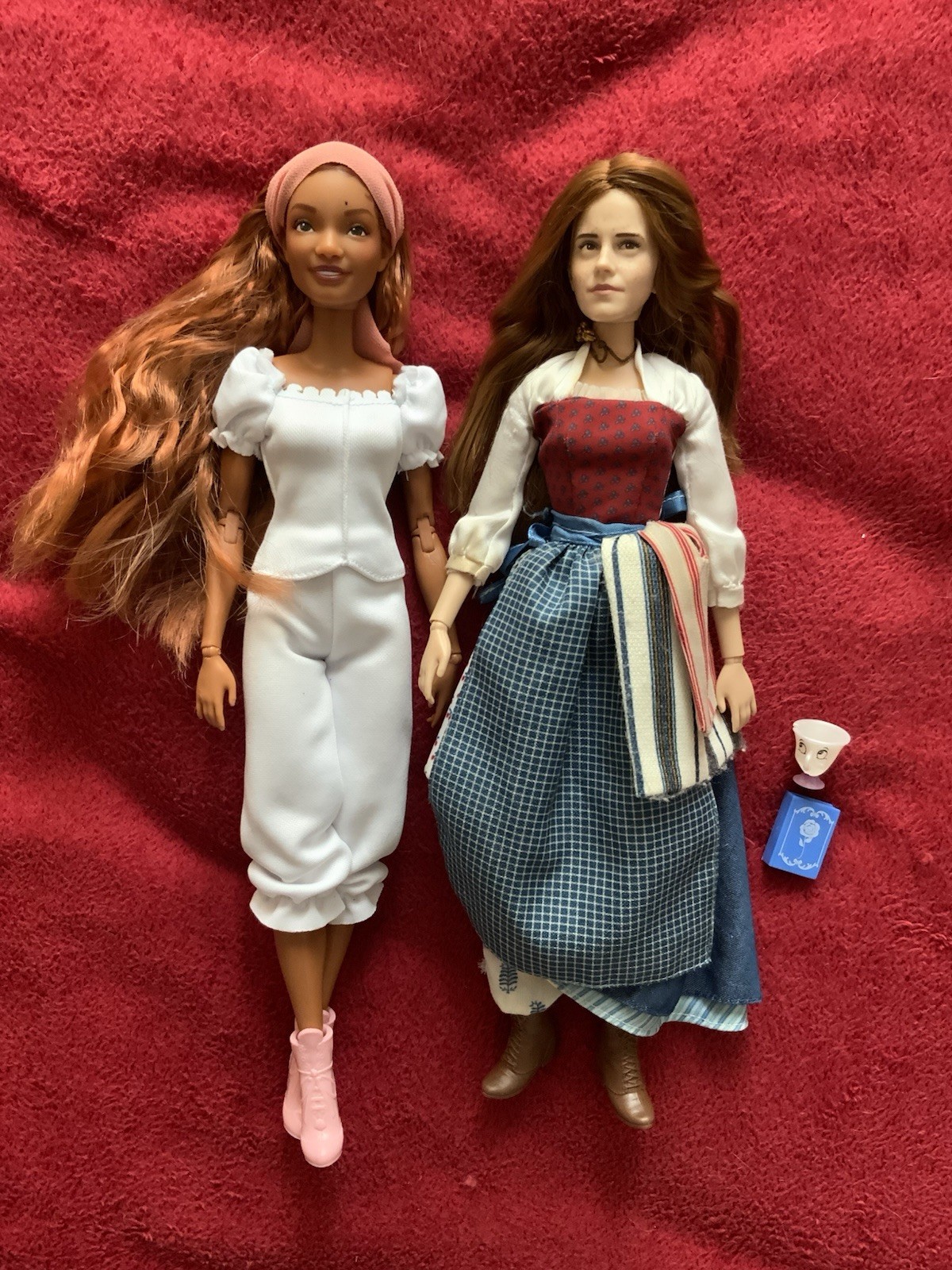 12-inch live Action Disney Princess Custom Doll Set Of 2 Ari