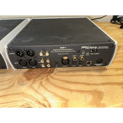 Audio Alchemy DDP-1 DAC / Preamp & PS-5 Power Supply | eBay