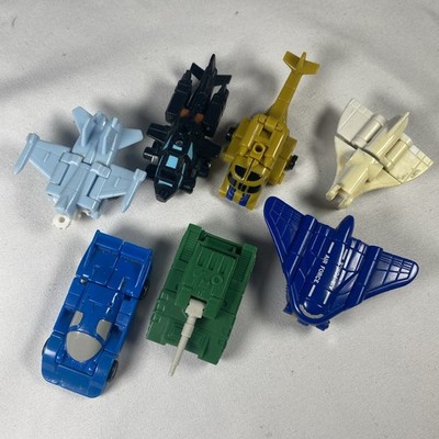 Vintage 80 s Original G1 Transformers Micromasters Lot of 7 Figures Hasbro