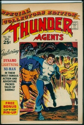 Tower Comics T.H.U.N.D.E.R. Agents #20 VG/FN 5.0