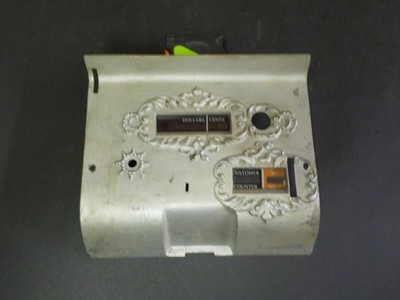 National Cash Register Nickel-Plated Brass Dust Cover Small Models NCR