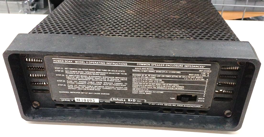 Rockman Power Soak by Tom Scholz Guitar Attenuator | eBay