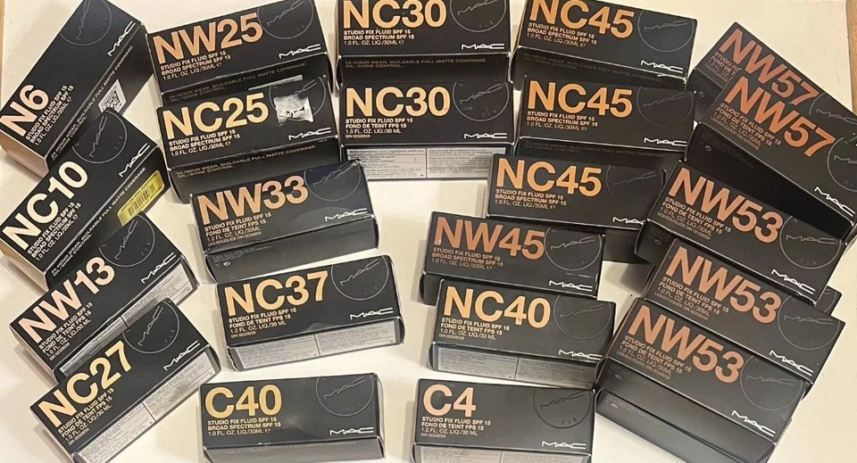 MAC Cosmetics Studio Fix Fluid SPF 15 Foundation Old Formula Choose Your Shade - Image 2 of 4