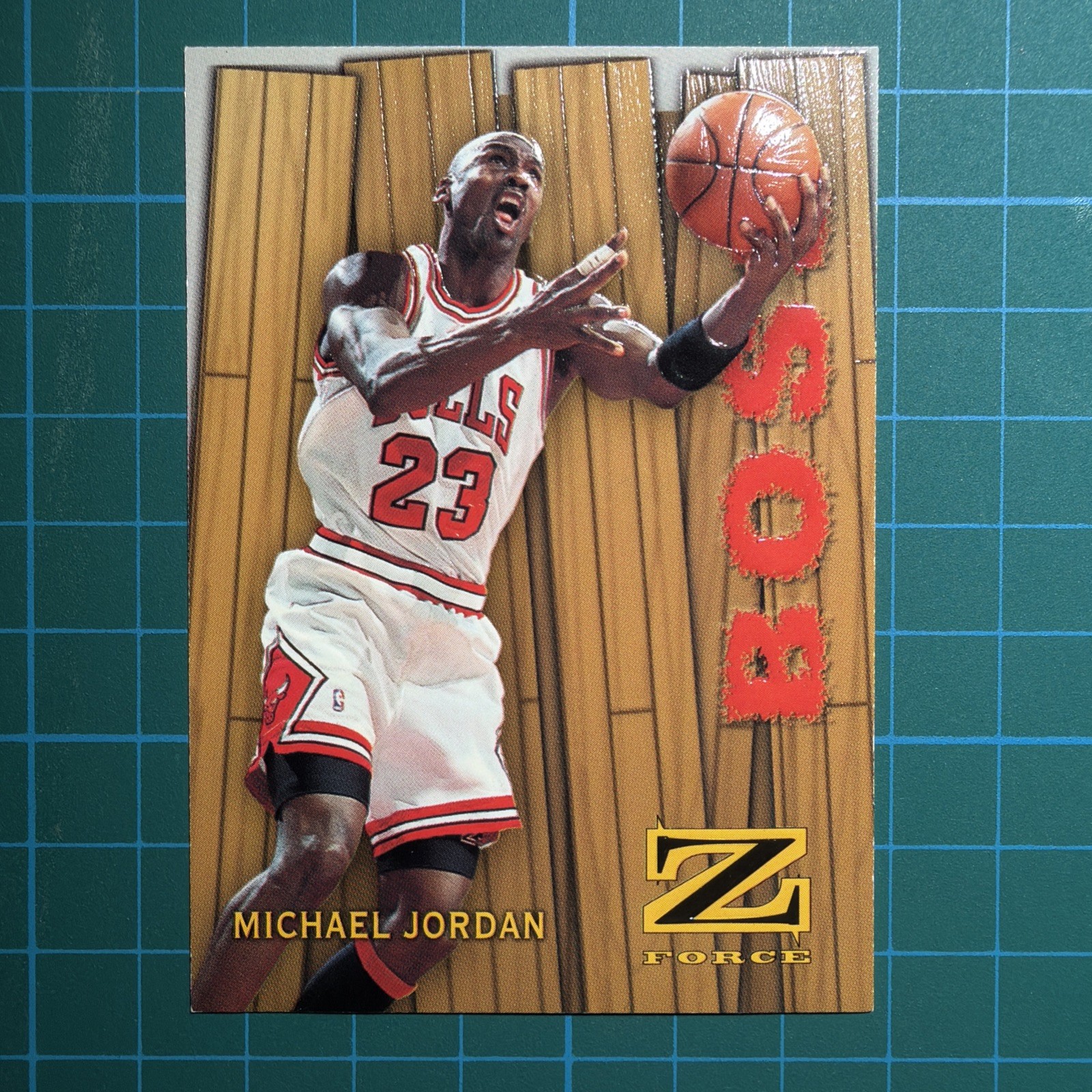1997-98 Skybox Z-Force Boss Michael Jordan #10 of 20 B 🔥 Chicago Bulls 🔥 RARE!