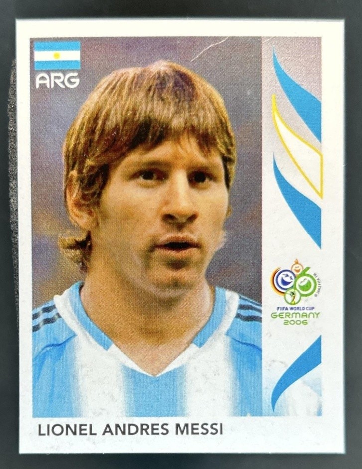 2006 Panini World Cup Stickers Lionel Messi #185 Argentina