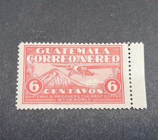 .49₵ Sale Guatemala Airmail Stamp Sc#C7 1930 MNH