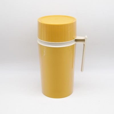 Vintage Thermos 10oz Gold Cup Retro 1970 7002 Insulated King Seeley