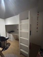 Ikea SMASTAD Hochbett weiß