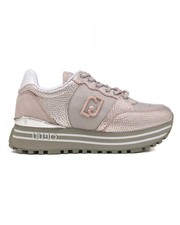 Liu Jo Wonder 57 Women's Pink Leather Casual Sneakers Shoes