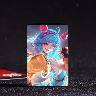 Windproof Custom Pocket Lighter Mobile Legends Printed Cici Collectable Gift