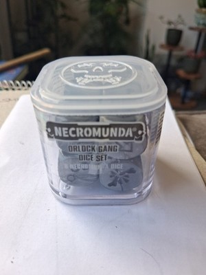 Warhammer Specialist Games Necromunda Orlock 2. Edition Würfel Set geöffnet gebraucht #