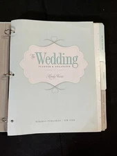 The Wedding Planner and Organizer Notebook by Mindy Weiss (2012, Hardcover)