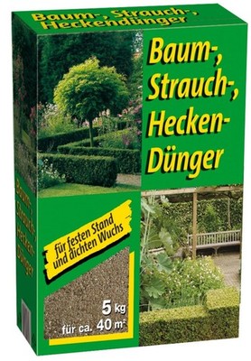 GPI Baumdünger 5kg Strauchdünger Gehölzdünger Heckendünger Dünger