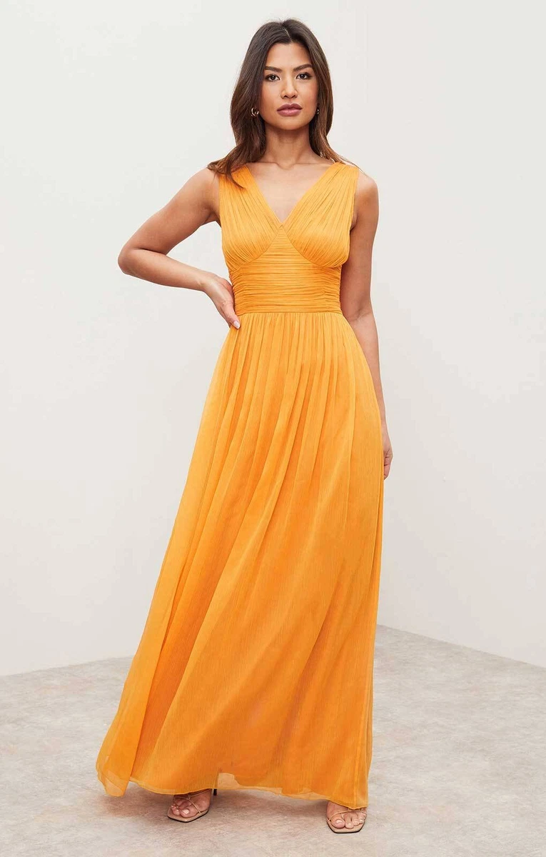 plus size dresses with empire waist Long Sleeve Empire Waist Maxi Dress main image 0