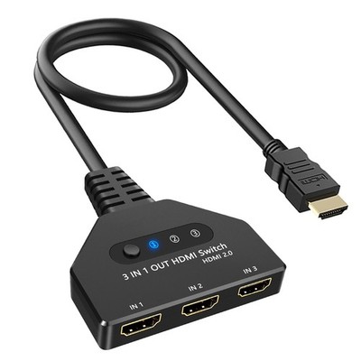 4K@60hz -Kompatible Switchbox  Out  2.0 Switcher Adapter Konverter fü6256