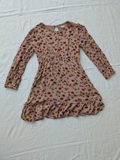 Girls Hayden Girls Earth-Toned Flower Dress Size Large