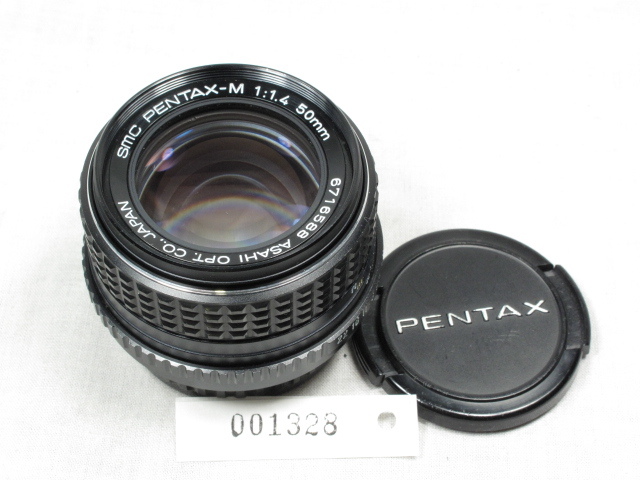 SMC PENTAX-M 50mm 1:1.4 LENS W/CAPS EXCELLENT | eBay