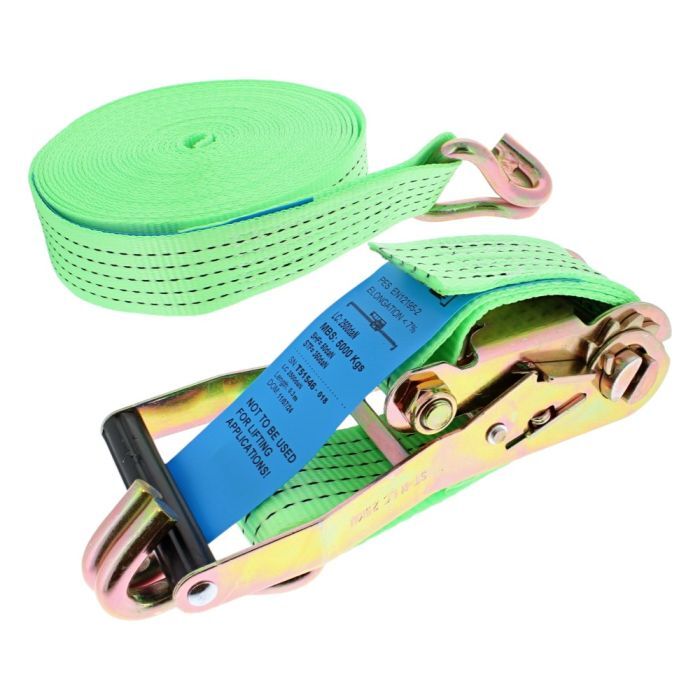 6m Illuminous 50mm Ratchet Loadstrap