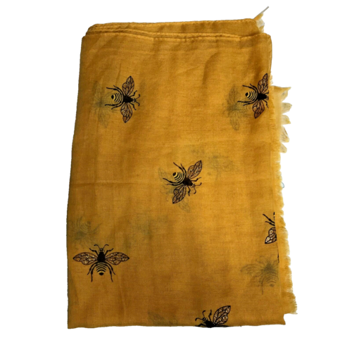 Hand Made Bumblebee Viscose Scarf