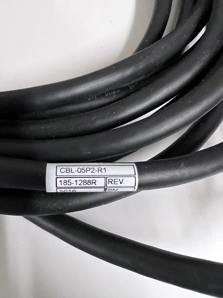 COGNEX CBL-05P2-R1 / CBL05P2R1 M12 12 Pin Socket Angled 90 Degree Camera Cable - Image 2 of 3