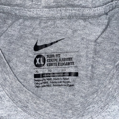 Nike USA Soccer Can’t Catch Us Gray Short Sleeve Graphic T Shirt Men Slim Fit XL - 第 3/6 張圖片