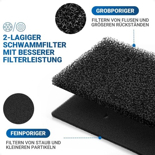 3/6PCS Schwammfilter Für Bauknecht Whirlpool Privileg Trockner 481010716911 - Bild 5 von 17