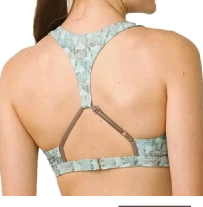 prana khari safari animal print padded 