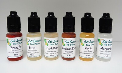 Cali Essential Oils & Flavors - Refreshments /Soda / Liquers    15 ml & 60 ml