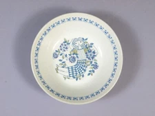 Figgjo Flint Norway Lotte Cereal Fruit Bowl Turi Design Hand Flower Girl