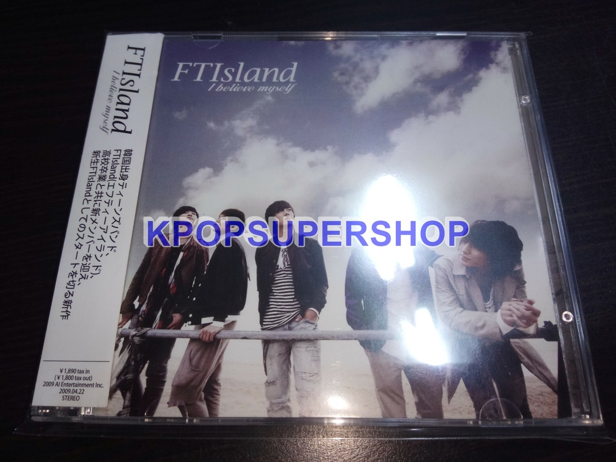 FT インディーズ　日本CD FTIsland Japan Single Album I Believe Myself CD DVD Great Lee Jae