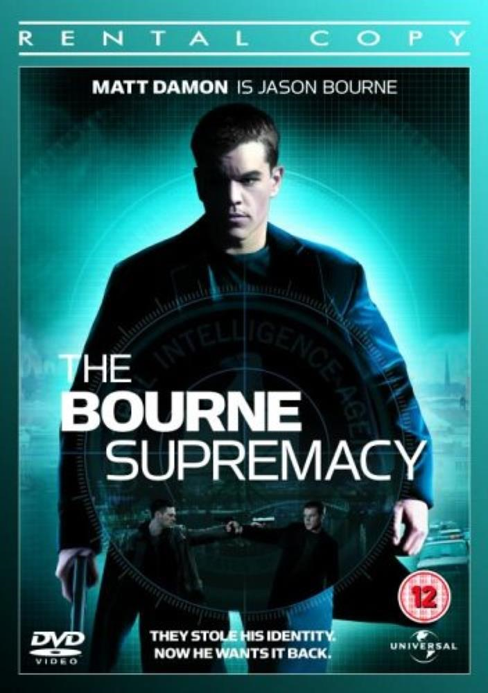 The Bourne Supremacy DVD (2004) FREE SHIPPING