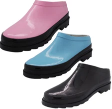 Norty Womens Garden Clog Waterproof Rain Boot For Ladies Winter Spring & Garden