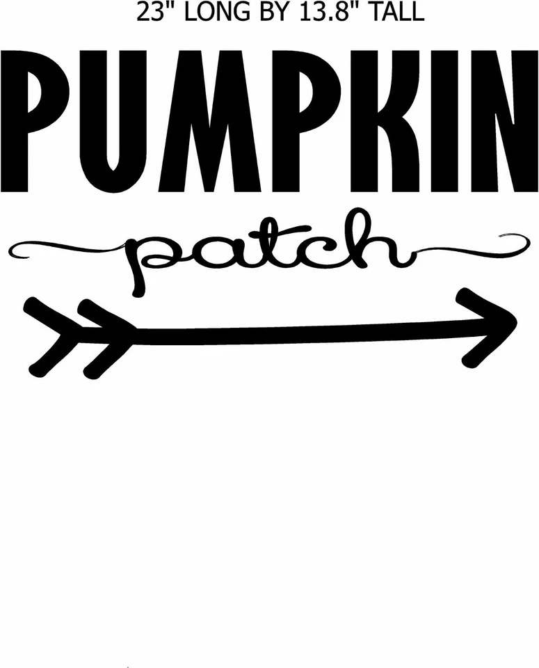 Тыквенная нашивка виниловые надписи рукоделие осень художественные проекты наклейка, трафарет - Изображение 2 из 4