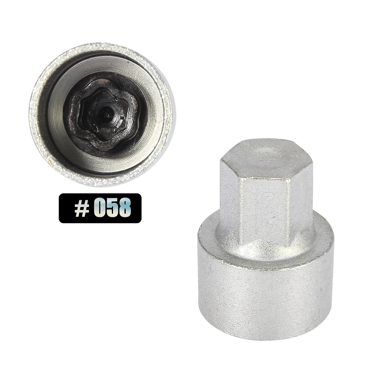 058 Wheel Lock Lug Nut Anti Theft Lug Nut Screw Removal Key for BMW 3 5