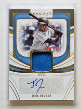 2022 Immaculate Jose Devers Immaculate Material Signatures Patch Auto /99 IMS-JD