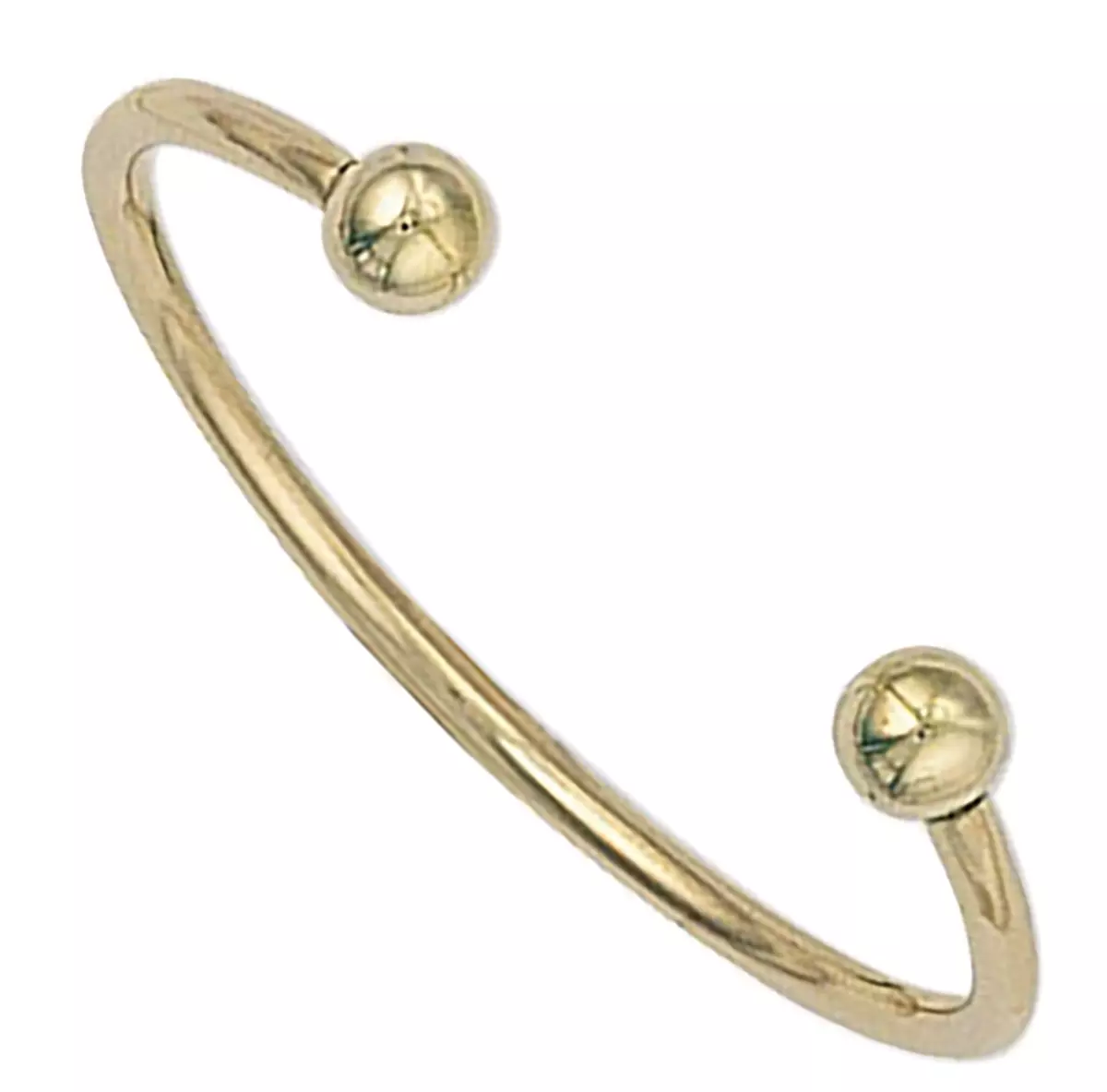9ct gold sale torque bangle