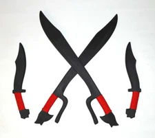 Training Sword Moro Practice Ginunting Filipino Escrima Knives Kali Philippines