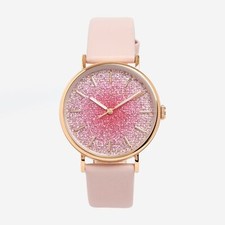 Ted Baker Phylipa Ladies Watch Pink Leather Sparkling Dial BKPPHS136