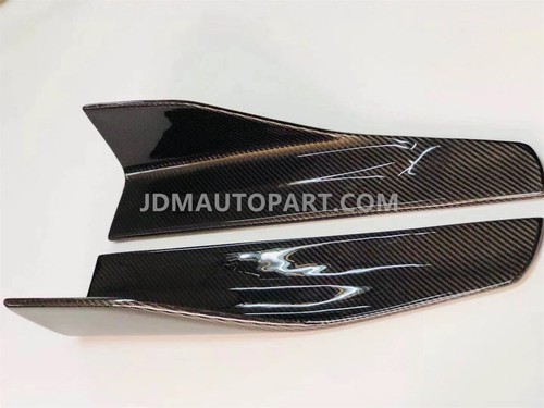 Extensión de panel de faldones laterales de fibra de carbono estilo rendimiento BMW F82 M4 15-20 - Imagen 2 de 7
