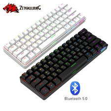 60% Wireless Bluetooth Mechanical Gaming Keyboard Type-C Rechargeable