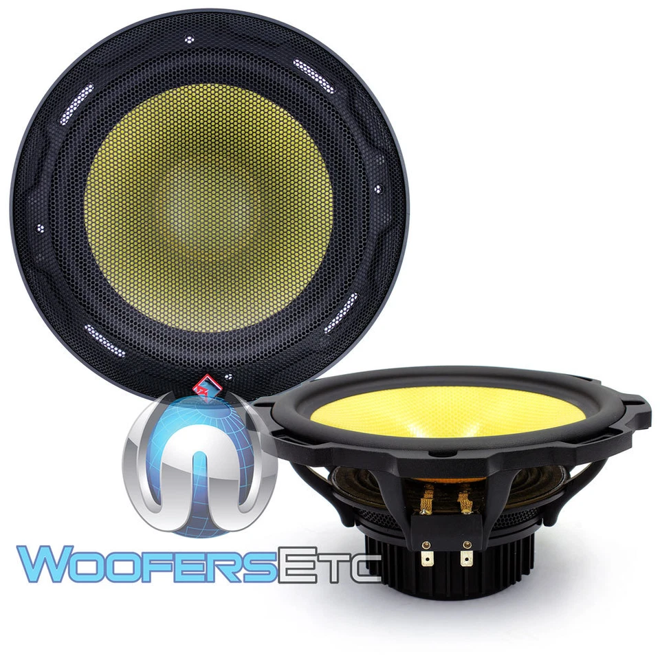 ROCKFORD FOSGATE POWER T3652-S 6.5" COMPONENT SPEAKERS LIQUID CRYSTAL TWEETERS - Image 3 of 4