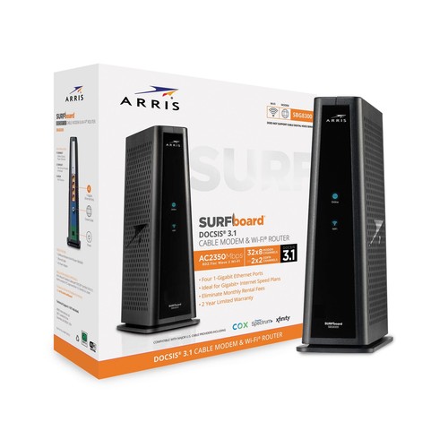 ARRIS SURFboard SBG8300 DOCSIS 3.1 Modem AC2350 Wi-Fi Router Xfinity 1 Gbps - Picture 5 of 6