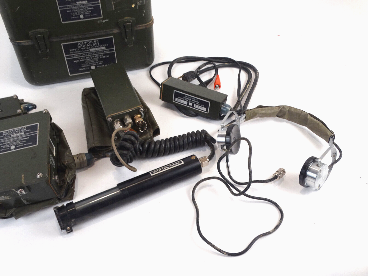 1969 Vietnam War US Navy AN/PDR-63 Radiac Set (NUCOR Corp