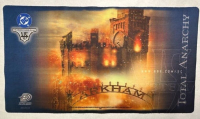 1x  Playmat Vs. System Total Anarchy Playmat Arkham Asylum Batman DC Upper Deck