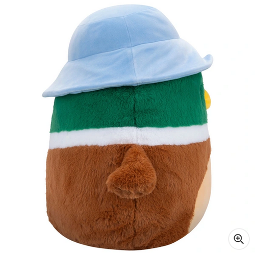 Squishmallows Fuzz-A-Mallows 40 cm Avery the Mallard Duck giocattolo morbido - Foto 16 di 18