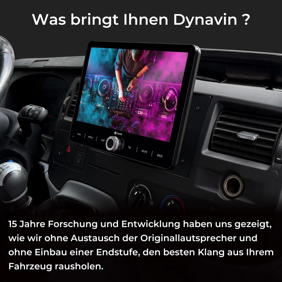Android Radio Navi für Ford Transit 2006-2013 mit Wireless Carplay Android Auto - Bild 4 von 4