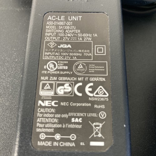 NEC AC POWER ADAPTER SA130B-27U for IP Phone DT400 DT800 ~ BRISBANE - Foto 3 di 3