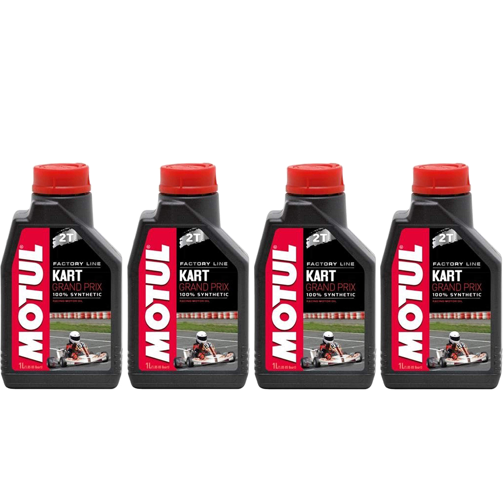 Motul KART GRAND PRIX 4L Engine Motor Oil 4 x 1L 2T 100% synthetic 2Str high RPM